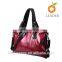 Graceful stylish style durable leather handbag factory