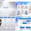 Fast and great 1064 532 head q switch nd yag laser tattoo removal machine