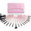 23pcs Full Set Pink Cosmetic Tool Makeup Brushes Wholesale