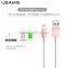 Genuine IOS9 USMAS MFI USB Cable for iPhone 6S Plus iPad iPod Metal MFI CABLE 100cm 2.4A High Speed Charge Data Sync Metal Cable