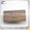 Custom bronze brushed metal cards/gold (silver) brushed stainless steel metal cards