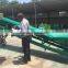 Mobile Bulk Inclined Flat Belt Conveyor With Hopper
