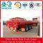 Tri-axle side wall twist locks flatbed semi trailer,Platform cargo trailer,Flatbed tractor trailer