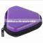 Triangle shape Hard EVA bluetooth earphone earpbruds case