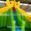 PVC semicoating tarpaulin for water slide material