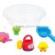 pvc water baby bath toys, cartoon baby bath toys with EN71, soft plastic baby bath floating duck toys