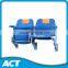HDPE permanent stadium seat, fold up seat for football stadium