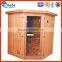 farin frared 4 person solid wood cabin 3kw stream sauna room