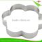 ZY-F1406 good quality flower style stainless steel egg ring pancake mold