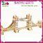Children's wooden environmental 3d puzzle toys , wooden tower bridge model simulation fancy toy
