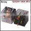 web relay / waterproof 12V 4P 100A relay/ relay cross reference china supplier