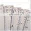 Kearing Brand Promotional Plastic Fine Shaped Scale Ruler ( 5pcs as 1 set ) with metal rivet # 8500-5