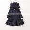 High Quality 2017 Autumn Long Sleeve Kids Girl Dress With Hat/Cap