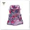 factory printed girl sleeveless winter jacket for baby