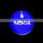 40mm or 50mm diameter led pin led badget pin on badget