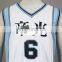 Made Kuroko's Basketball Daiki Aomine Teiko Middle School's basketball team Uniform White Number 6 Cosplay Costume