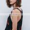 New 2015 African Clothes Designs Floral Printed Elegant Chiffon Casual Swing Dresses NT6749