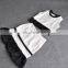 white mermaid two-piece elegant ladies classic dress