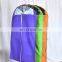 Non-woven Clothes Dustproof Cover Candy Solid Color Clothes Hanging Visiable Organizer S M L