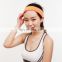 breathable comfortable hair band cheap sport sweatband colorful athletic headband