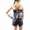 NAPAT Woman Casual Tank Top Summer Fashion Elephant Printed Summer Beach Clothes