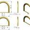 SA5066 Metal Slide Buckles,pants/bags Double d Ring Buckle Fashion Double d Ring Metal Bag Strap Accessories