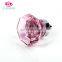 Hot sale glass zamak base kitchen cabinet furniture cabinet crystal knob