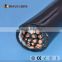 18 Cores flexible rubber feston cable high tensile strength spreader cable drum reeling cable with steel wire