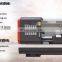 Mini hard guidway auto feed ISO CNC lathe