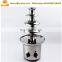 Popular Chocolate Fountain Machine Prices chocolate fountain single tower double tower for party