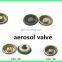 threaded valve and caps for r12 R134 R22  refrigerant aerosol can