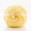 Soft acrylic and nylon blended crocheting yarn for baby