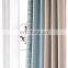 Nordic style cotton & linen jacquard blackout  latest curtain designs