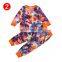 Autumn Children Kids Sleepwear Baby Pajamas Sets Baby Boys Tie-dye Print pyjamas Nightwear Girls Night Clothes Kids Clothing Set