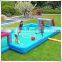 Hot selling inflatable human foosball sport game, inflatable foosball game field