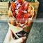 Germany Deutstandard rotatory egg bubble waffle maker bubble waffle cone machine with CE