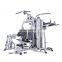 Home 4 station multi bar gym equipment