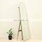 arch sturdy  floor free stand gold metal frame full length mirror, dressing mirror