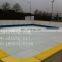 Instant artificial ice rink place in Backyard, Basement, Garage, Attic, & Pole Barn