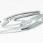 Chrome door visor side window deflector shade sun rain shield silver strips guard for Toyota Fortuner