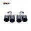 Hot sale high quality Universal two brothers exhaust black series dual exhaust tip