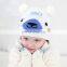 Kids Winter Beanie Hat  Gloves Set