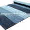 100% Cotton hand loom product Anti slip cotton yoga exercise rug