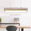 Modern Art Adjustable LED Hanging Lamp Wood Decorative Pendant Light