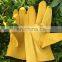 Customized high quality AB grade goatskin driver/worker soft lined work gloves