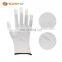 Pu Coated Gloves Work Gloves Safety Polyester/nylon Liner With PU Coated on Palm or Finger White Black Grey Touch Garden Gloves