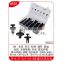 240pcs Plastic Rivets Fastener Car Retainer Warranty Clip Kit