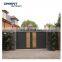 different style modern design  motorized automatic security aluminum folding gate
