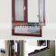 Two Panel Aluminum Frame Side Hung Casement Window With Mosquito Net