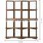Brown color Display Rack Framed room divider